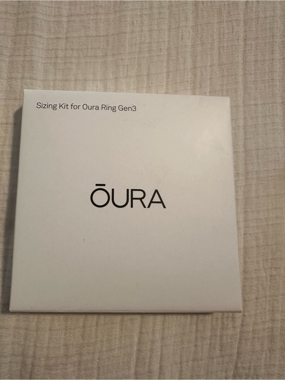Oura Sizing Kit for Oura Ring Gen3 - White Box